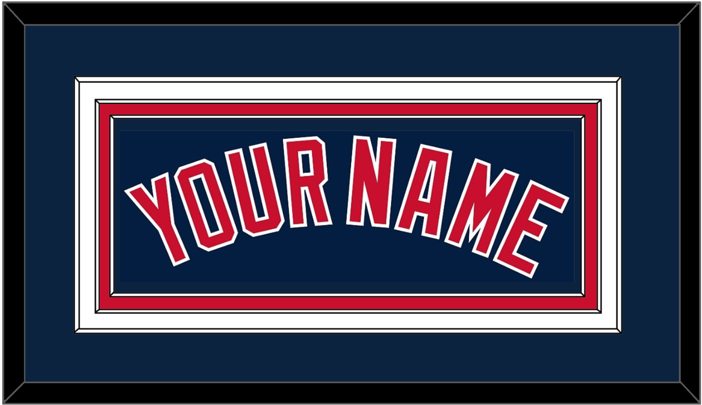 Boston Name - Alternate Road Blue - Premier Tier 2
