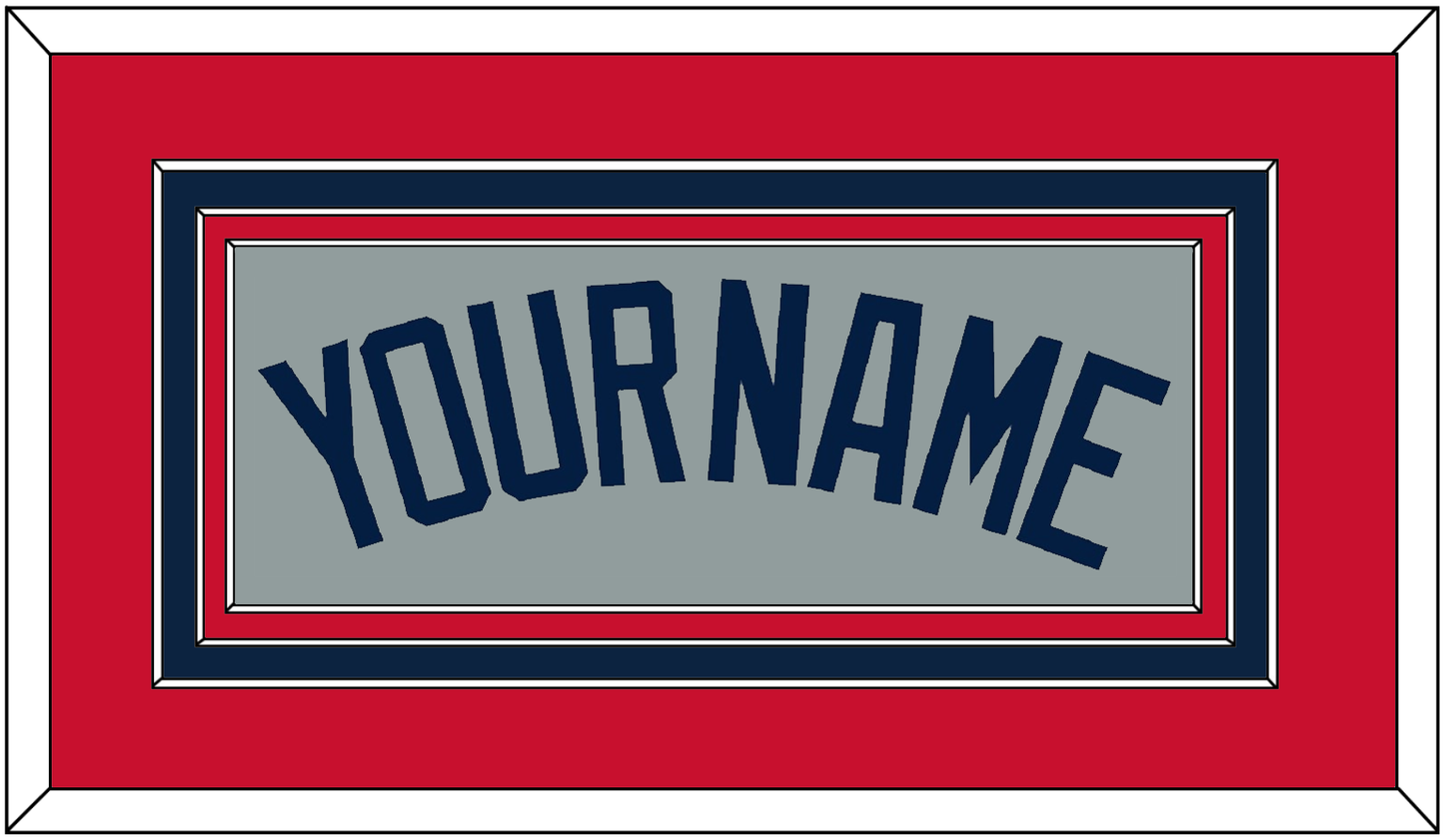 Boston Name - Road Gray (2009-2013) - Premier Tier 2