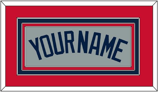 Boston Name - Road Gray (2009-2013) - Premier Tier 2