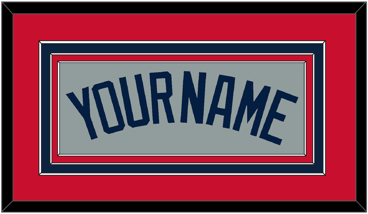 Boston Name - Road Gray (2009-2013) - Premier Tier 2