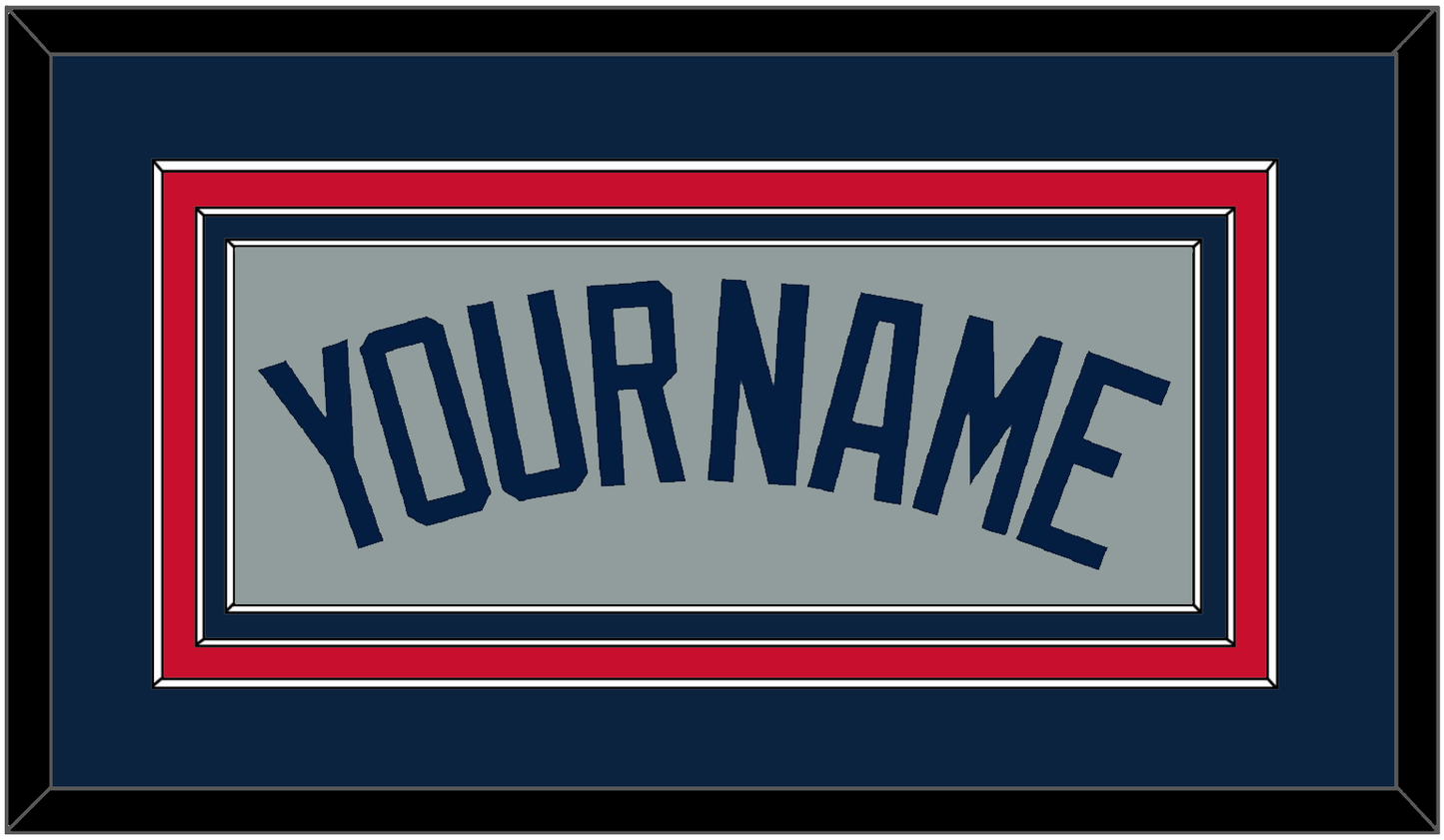 Boston Name - Road Gray (2009-2013) - Premier Tier 3