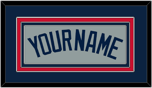 Boston Name - Road Gray (2009-2013) - Premier Tier 3