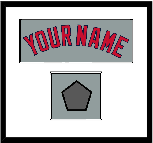 Boston Name & World Series Champions Patch - Road Gray - Essential Tier 1