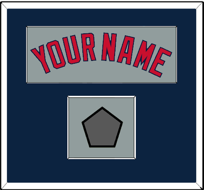 Boston Name & World Series Jersey Patch - Road Gray - Essential Tier 3