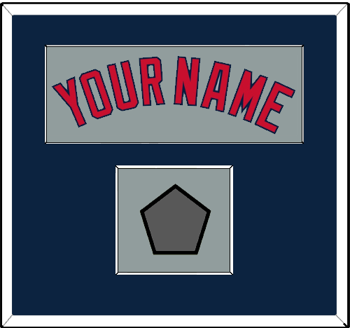 Boston Name & World Series Champions Patch - Road Gray - Essential Tier 3