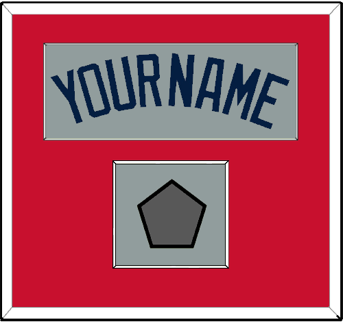 Boston Name & World Series Champions Patch - Road Gray (2009-2013) - Essential Tier 2