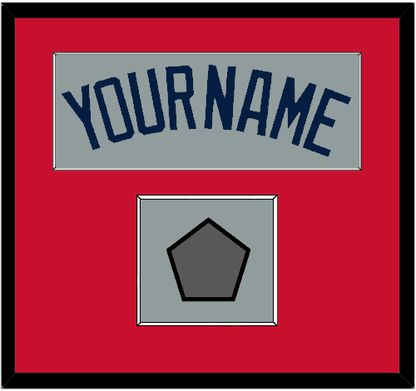 Boston Name & World Series Champions Patch - Road Gray (2009-2013) - Essential Tier 2