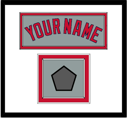 Boston Name & World Series Champions Patch - Road Gray - Signature Tier 1