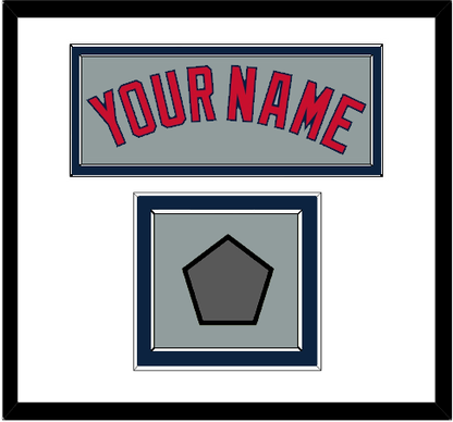 Boston Name & World Series Jersey Patch - Road Gray - Signature Tier 2