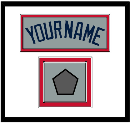 Boston Name & World Series Jersey Patch - Road Gray (2009-2013) - Signature Tier 1
