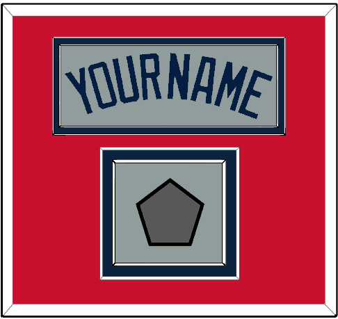 Boston Name & World Series Jersey Patch - Road Gray (2009-2013) - Signature Tier 2