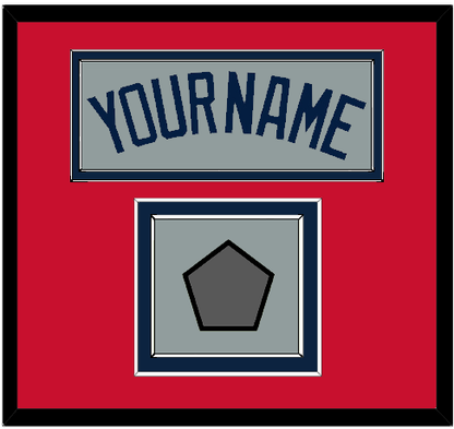 Boston Name & World Series Jersey Patch - Road Gray (2009-2013) - Signature Tier 2