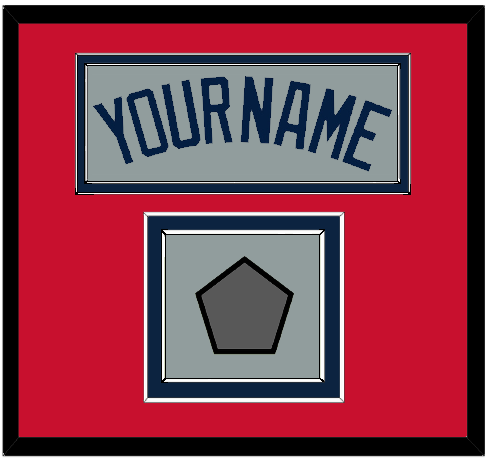 Boston Name & World Series Champions Patch - Road Gray (2009-2013) - Signature Tier 2