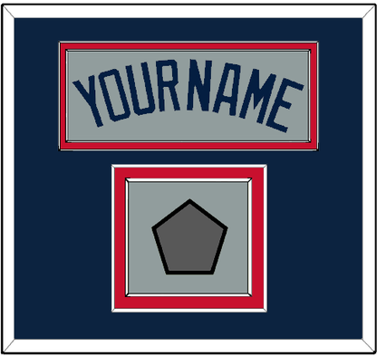 Boston Name & World Series Champions Patch - Road Gray (2009-2013) - Signature Tier 3