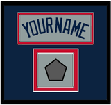 Boston Name & World Series Champions Patch - Road Gray (2009-2013) - Double Mat 3