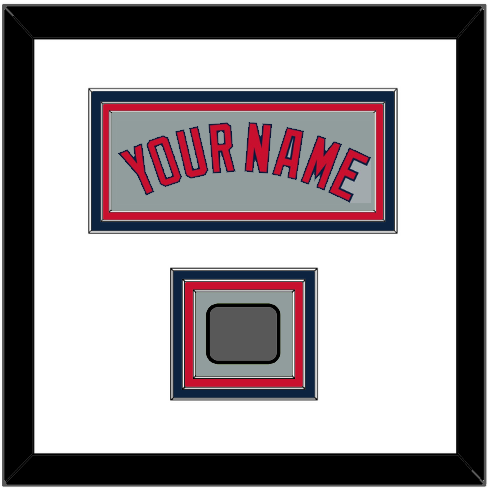 Boston Name & World Series Jersey Patch - Road Gray - Premier Tier 1