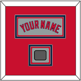 Boston Name & World Series Champions Patch - Road Gray - Triple Mat 2