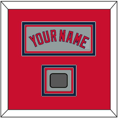 Boston Name & World Series Jersey Patch - Road Gray - Premier Tier 2