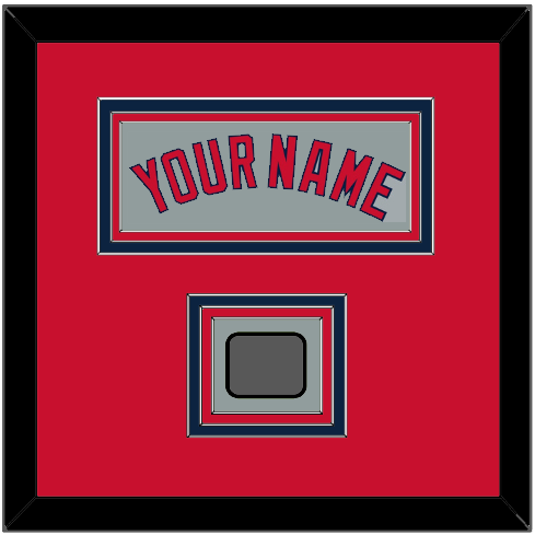 Boston Name & World Series Jersey Patch - Road Gray - Premier Tier 2