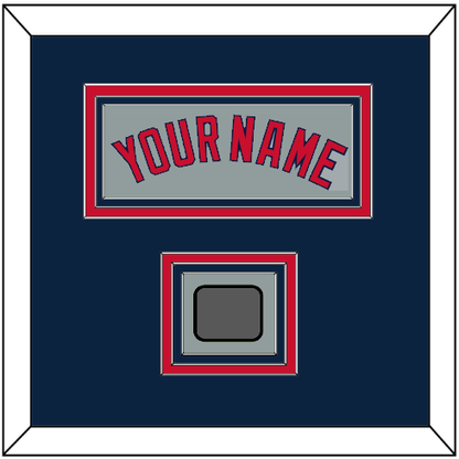 Boston Name & World Series Jersey Patch - Road Gray - Premier Tier 3