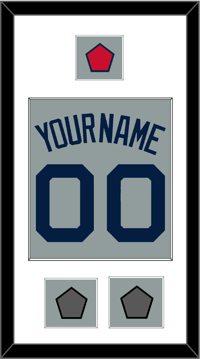 Boston Name, Number, Logo Patch & Two World Series Champions Patches ...
