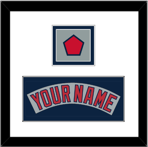 Boston Nameplate & Logo Patch - Road Gray (1992-2008) - Signature Tier 2