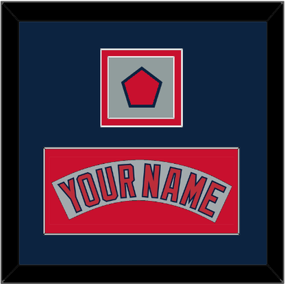 Boston Nameplate & Logo Patch - Road Gray (1992-2008) - Signature Tier 4