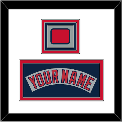 Boston Nameplate & Logo Patch - Road Gray (1992-2008) - Premier Tier 1