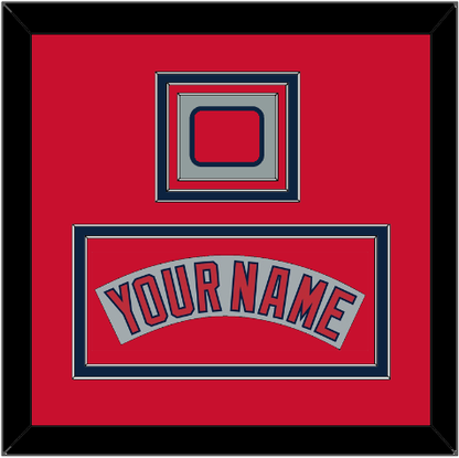 Boston Nameplate & Logo Patch - Road Gray (1992-2008) - Premier Tier 3