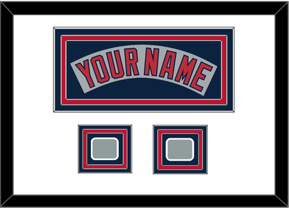 Boston Nameplate & Two World Series Champions Patches - Road Gray (1992-2008)- Premier Tier 1