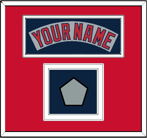 Boston Nameplate & World Series Jersey Patch - Road Gray (1990-2008) - Signature Tier 3