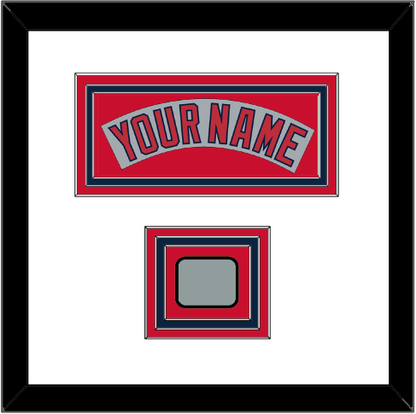 Boston Nameplate & World Series Champions Patch - Road Gray (1992-2008) - Premier Tier 1