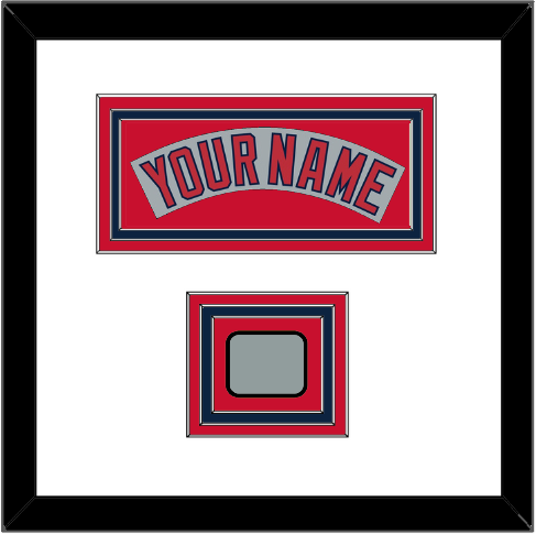 Boston Nameplate & World Series Jersey Patch - Road Gray (1992-2008) - Premier Tier 1