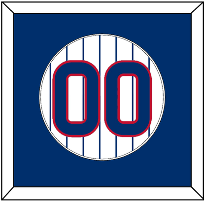 Chicago Number - Home White Pinstripes - Essential Tier 1