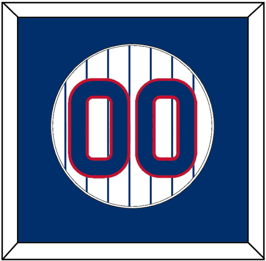 Chicago Number - Home White Pinstripes - Essential Tier 1