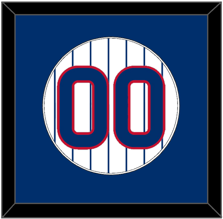 Chicago Number - Home White Pinstripes - Essential Tier 1