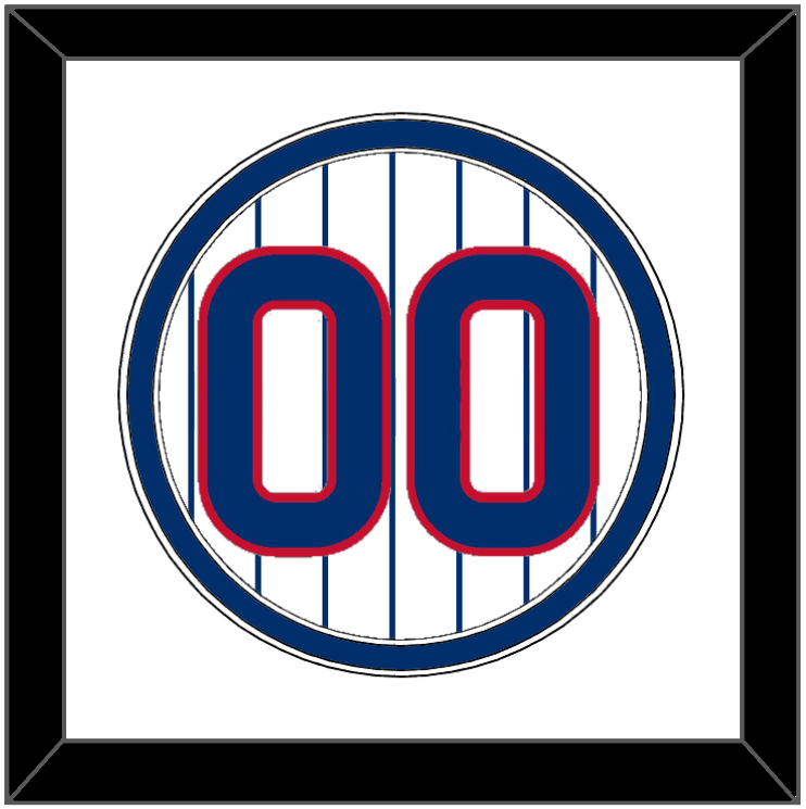 Chicago Number - Home White Pinstripes - Signature Tier 1