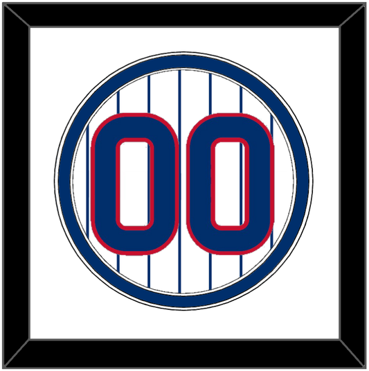 Chicago Number - Home White Pinstripes - Signature Tier 1