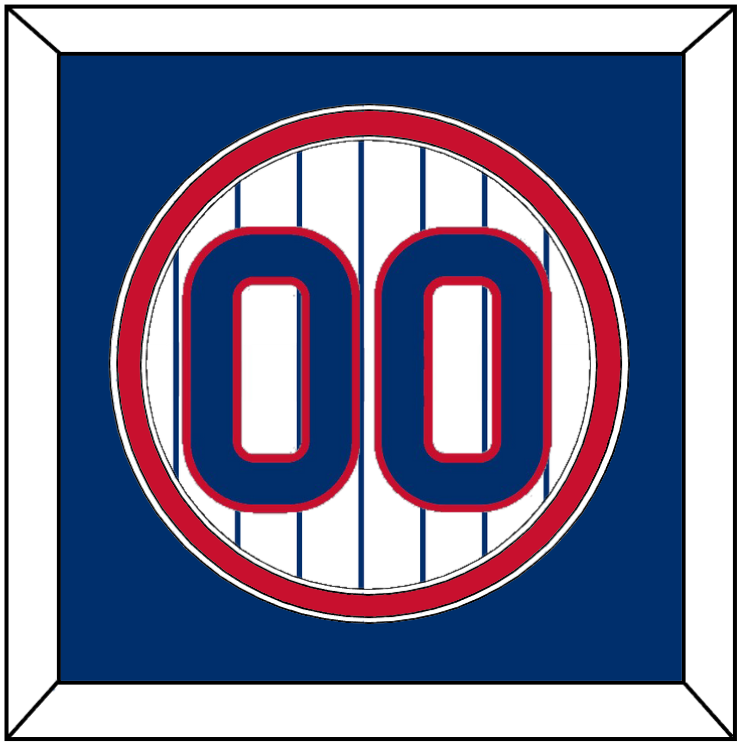 Chicago Number - Home White Pinstripes - Signature Tier 2