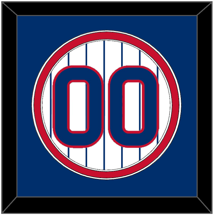 Chicago Number - Home White Pinstripes - Signature Tier 2
