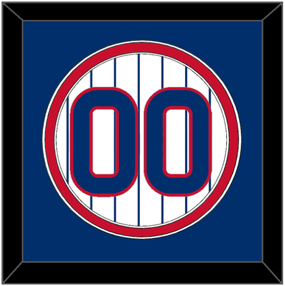 Chicago Number - Home White Pinstripes - Signature Tier 2