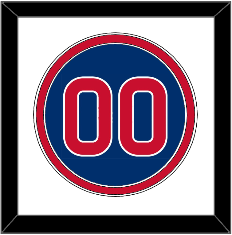Chicago Number - Alternate Blue - Signature Tier 1