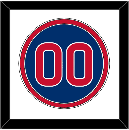 Chicago Number - Alternate Blue - Signature Tier 1