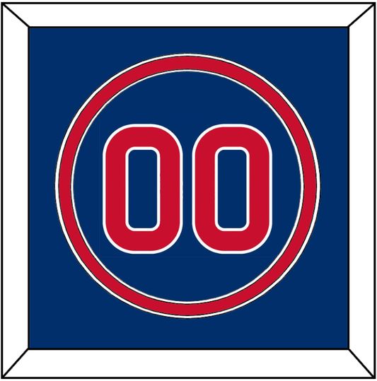 Chicago Number - Alternate Blue - Signature Tier 2