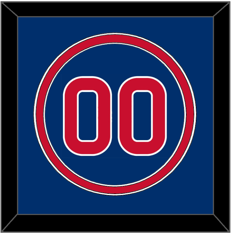 Chicago Number - Alternate Blue - Signature Tier 2