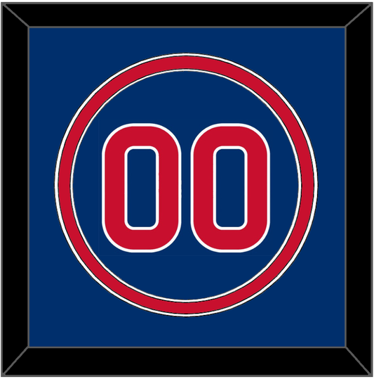 Chicago Number - Alternate Blue - Signature Tier 2