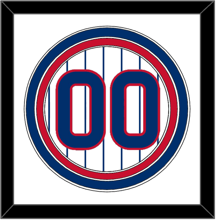 Chicago Number - Home White Pinstripes- Premier Tier 1