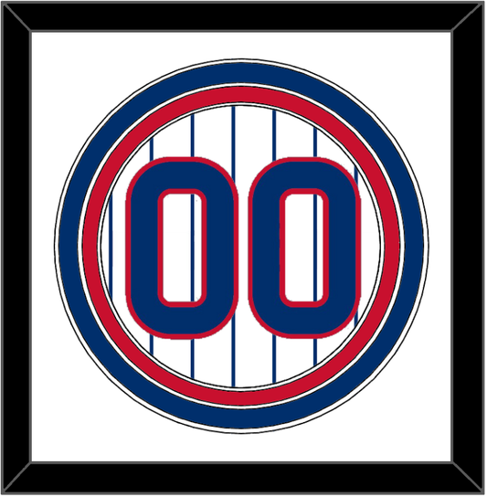Chicago Number - Home White Pinstripes- Premier Tier 1