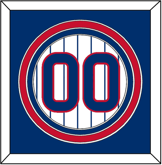Chicago Number - Home White Pinstripes- Premier Tier 2
