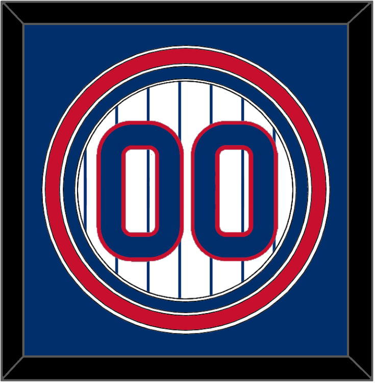 Chicago Number - Home White Pinstripes- Premier Tier 2